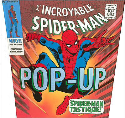 pop-up l'incroyable spiderman