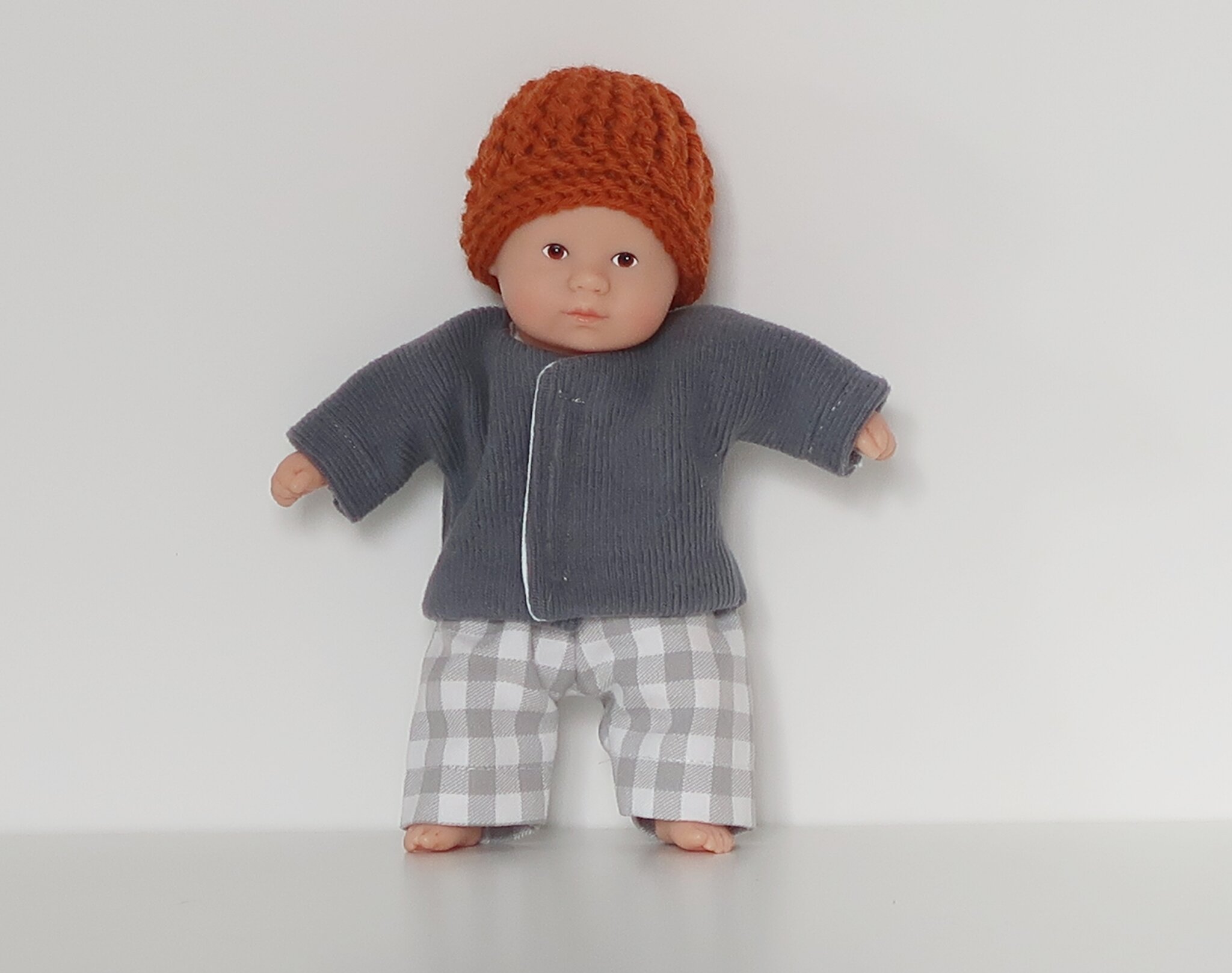 Veste bonnet et pantalon pour Mini câlin
