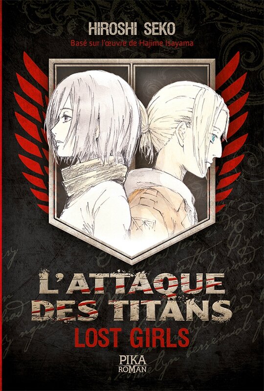 Attaque Des Titans Hope Of The City L’attaque des Titans les romans - Hope of the City de Ryô Kawakami