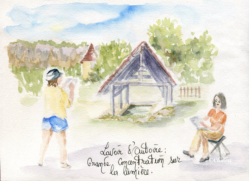 Autoire le lavoir