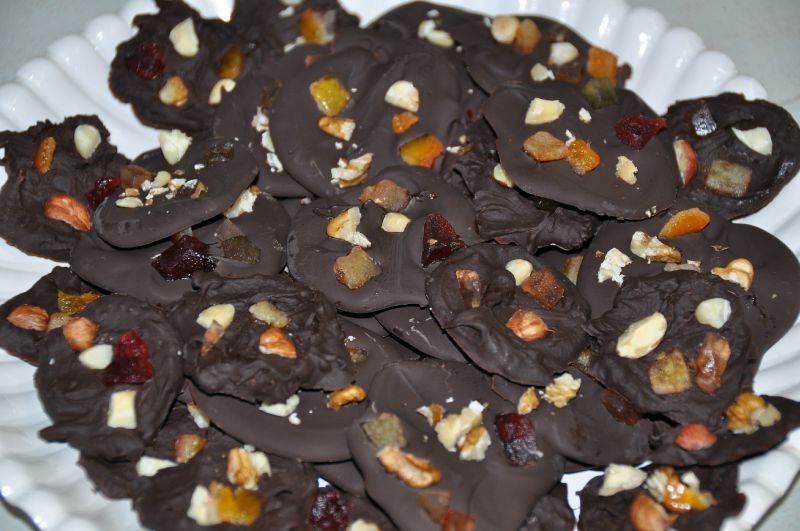 Palets au chocolat et aux fruits secs - AMAP Larmor-Plage