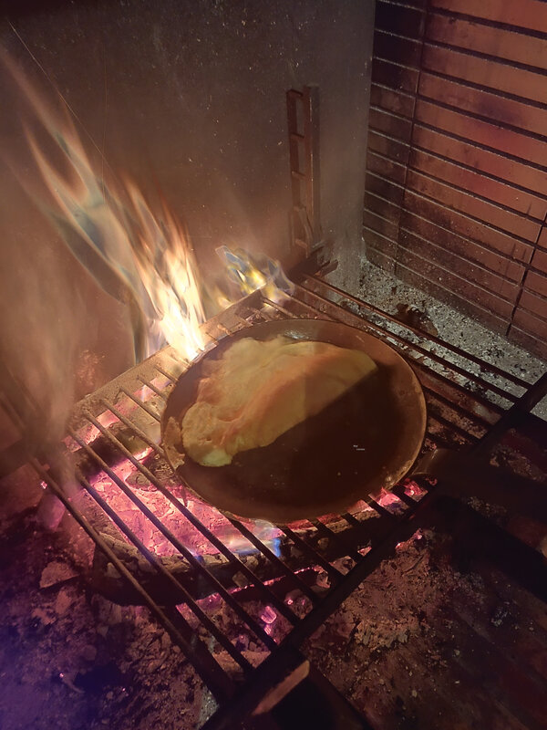 omelette au feu de bois (1)