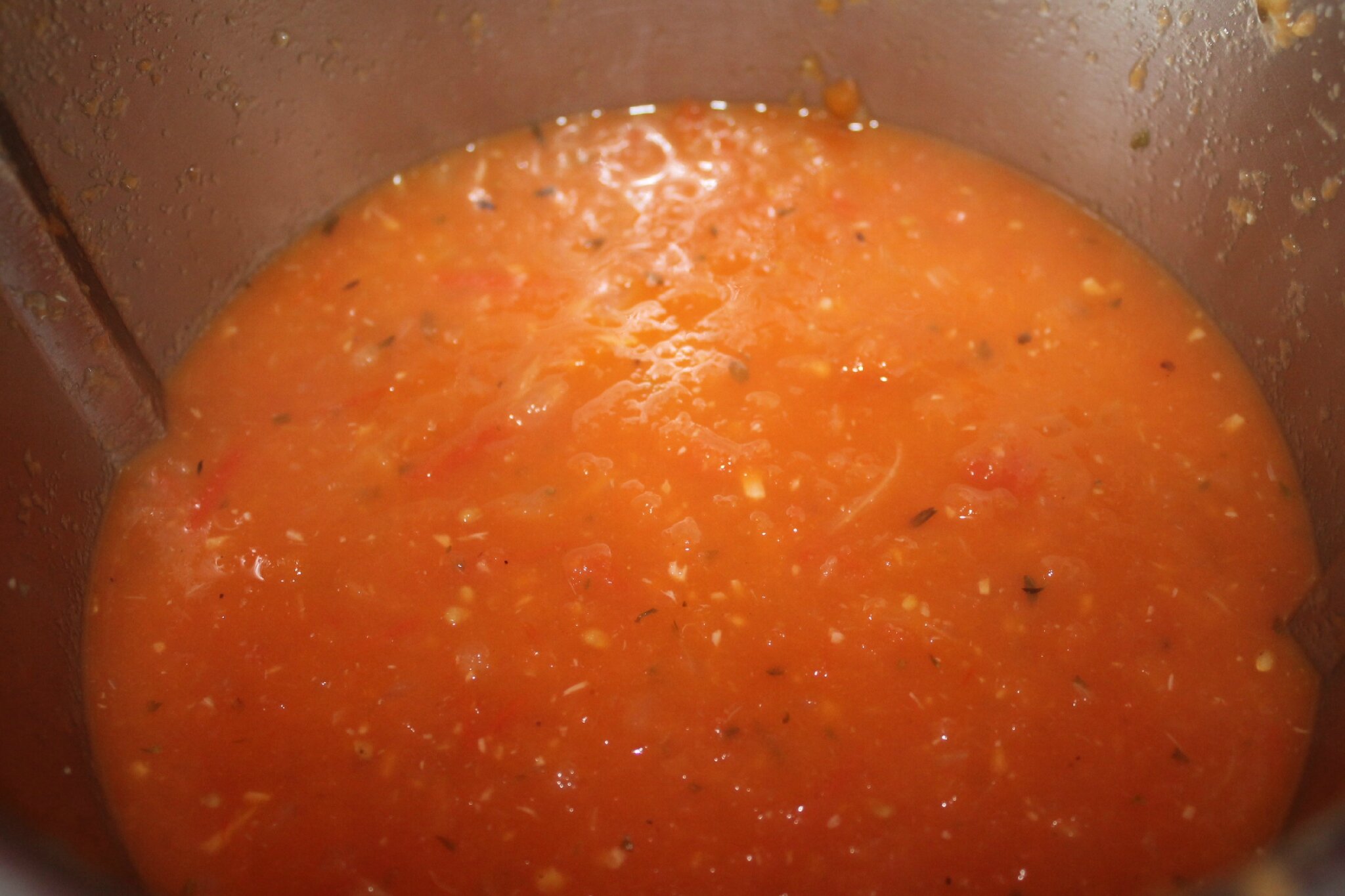 Sauce Tomate Au Cookeo Chatcuisine
