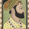 Portrait d'homme, inde, empire moghol (1526-1857)