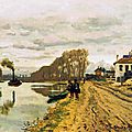 Monet, Les voltigeurs de la garde au bord de la Seine
