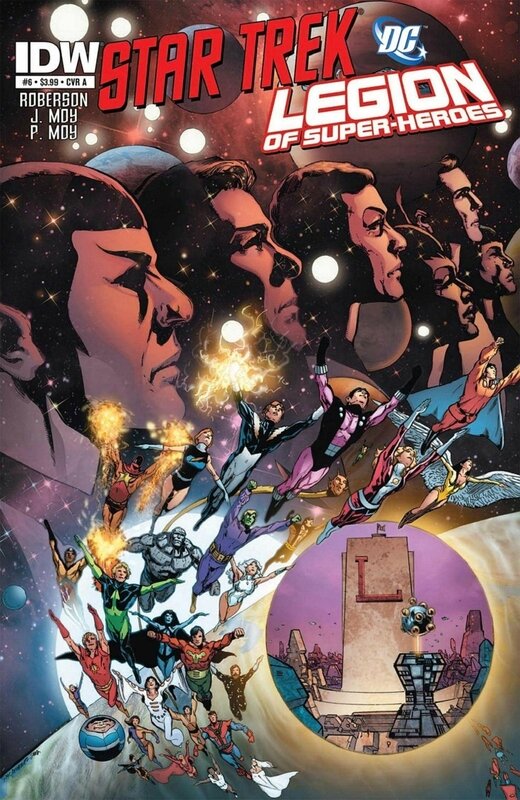 IDW star trek legion of super-heroes 06 cvr a