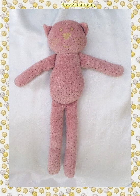 peluche chat monoprix