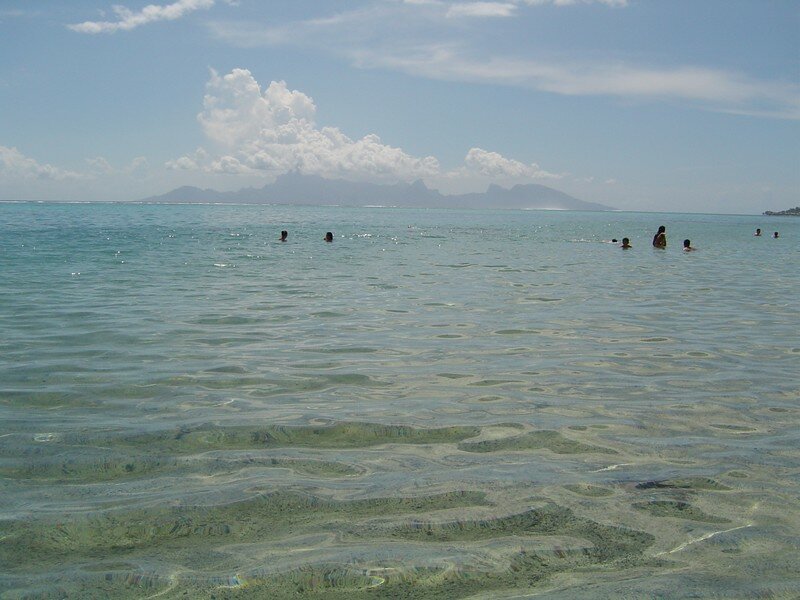 Le lagon de Punaauia PK 18 - Nico à Tahiti