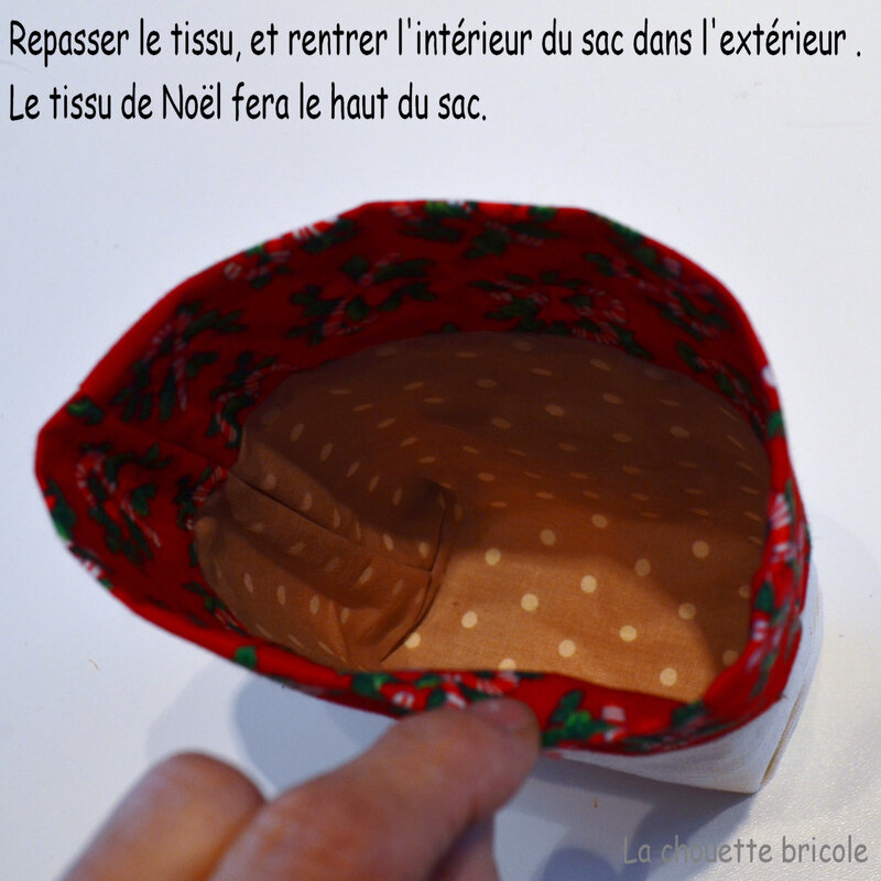 Sac de Noël-Pochette 12