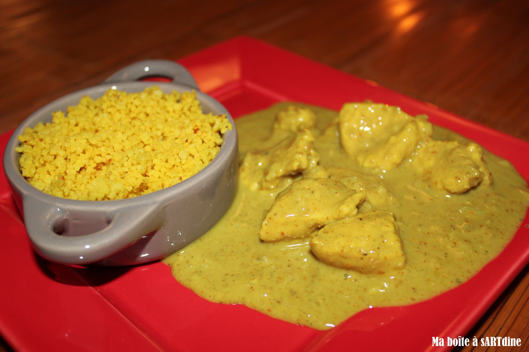 Dinde Au Curry Et Au Lait De Coco Ma Boîte A Sartdine