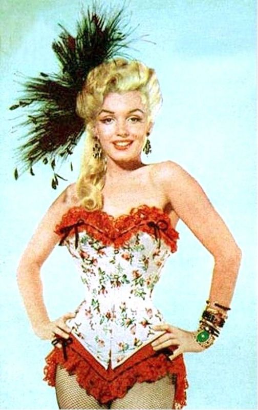 Floral Corset - Divine Marilyn Monroe