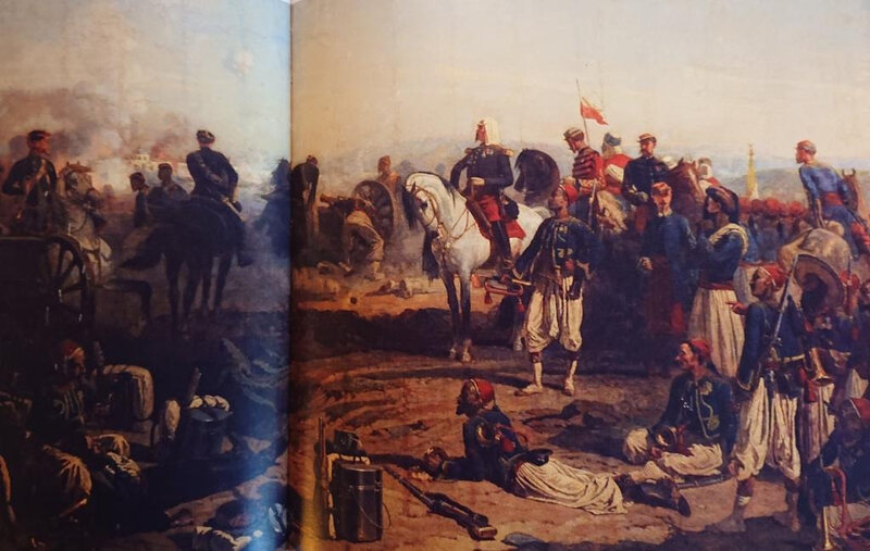 De Neuville, Combat de San Lorenzo (1867)