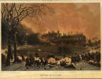 Incendie du chateau de Saint-Cloud 1870