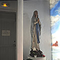 Hendaye, église Saint-Vincent, salle expo, prière