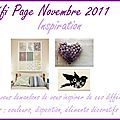 Défi Page Novembre 2011