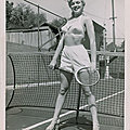 07/07/1948, los angeles - tow house hotel tennis