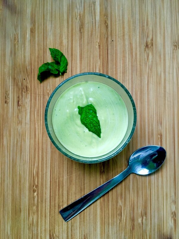 Et si on se mettait au vert... crème de petits pois à la menthe Quand