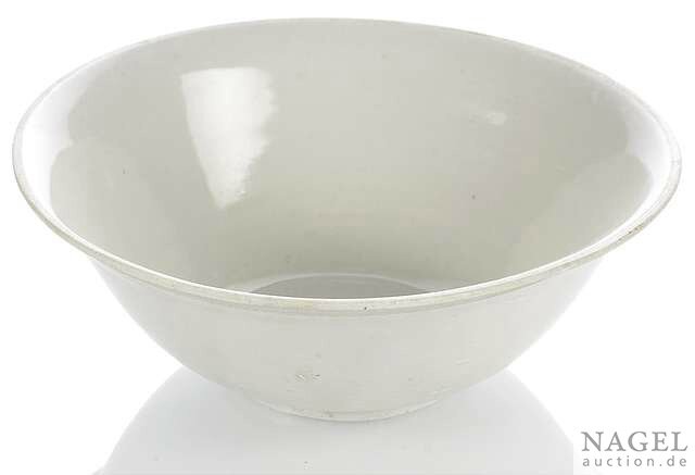 A rare deep bowl of Xuanzhou or Ding type stoneware, China, Five Dynasties or Northern Song Dynasty