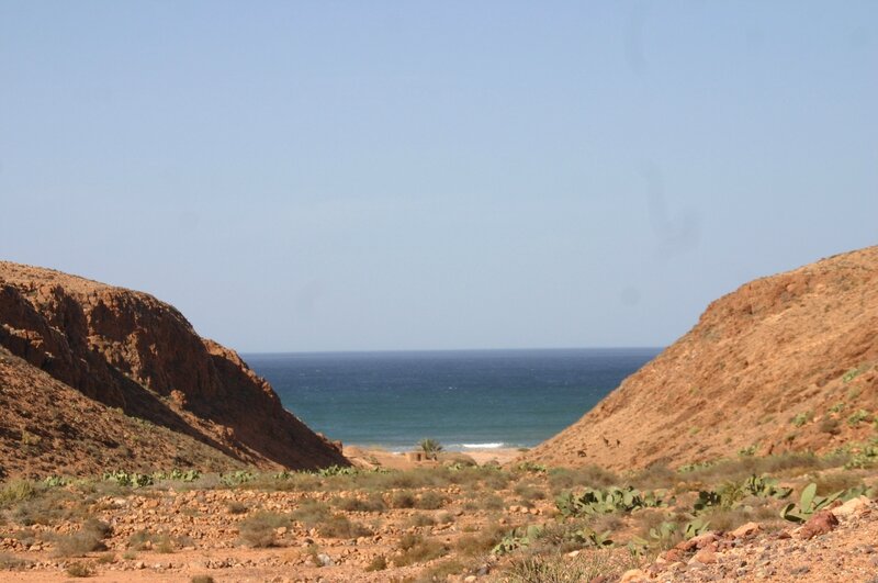 Route sud Sidi-Ifni et déjeuner bord mer (12)