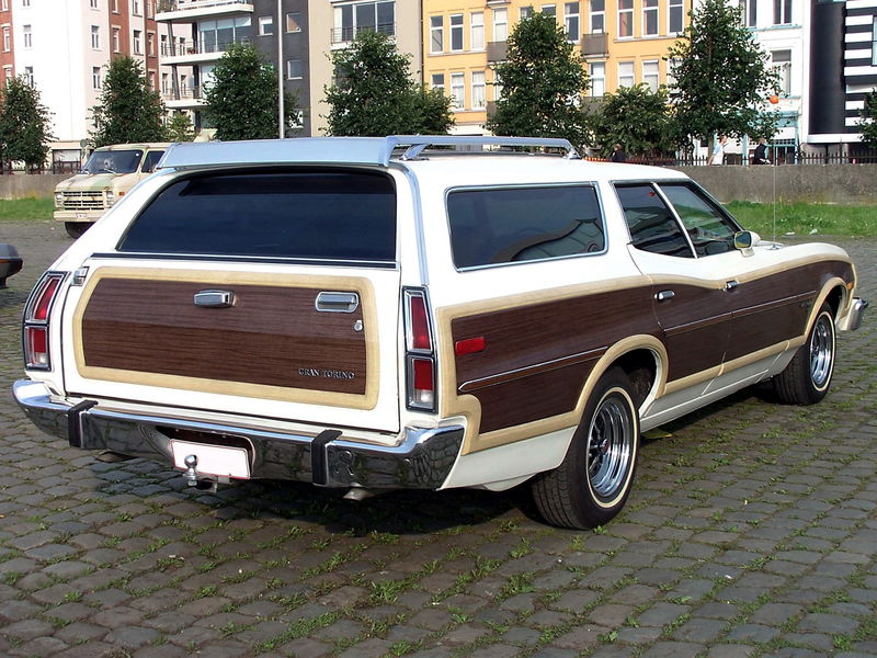 1976 Ford gran torino station wagon #9