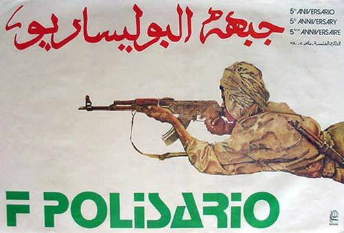 Front Polisarion Affiche