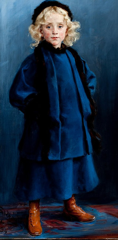 Collectif_Heure bleue de Peter Severin Kroyer_Portrait de Tove Benzon
