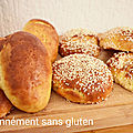 Pains briochés au mascarpone sans gluten 