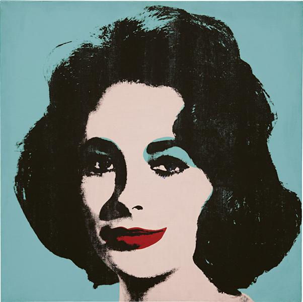 Fabulous Grand Sac Shopping Plage Etudiant Andy Warhol Portrait Reine Elizabeth Angleterre Pop Art 60s 