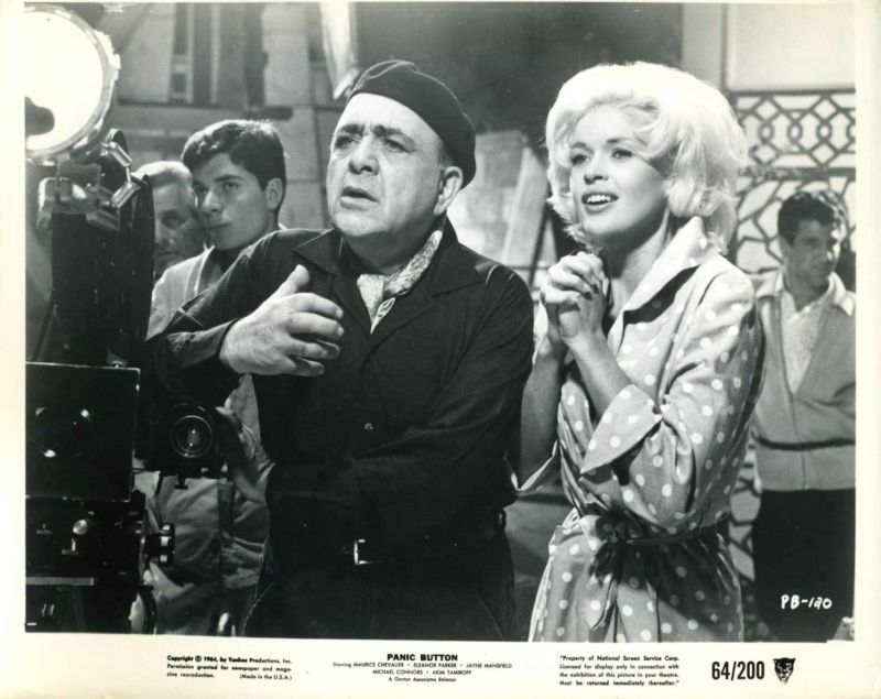 La Blonde Et Les Nus De Soho 1960 Panic Button - La vie en rose de Jayne Mansfield