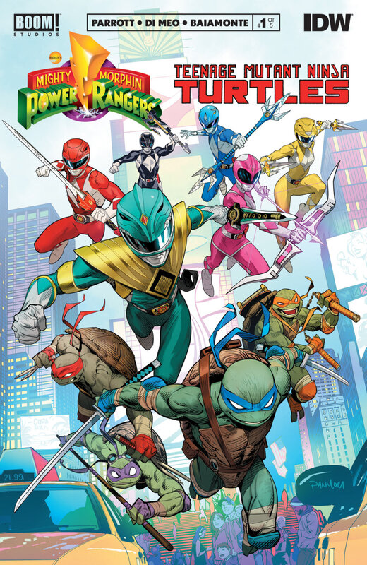 boom mighty morphin power rangers teenage mutant ninja turtles 01