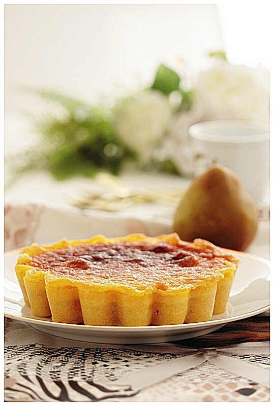 gâteau-omnicuiseur-poire-basse température-vapeur-dessert-cake