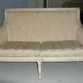 27/ banquette Louis XVI avant...