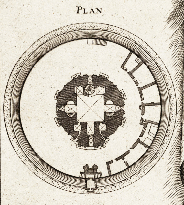 Plan Haut Tour de Cordouan