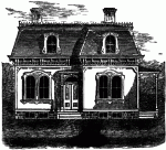 A-MANSARD-ROOF-DWELLING-Front-Elevation