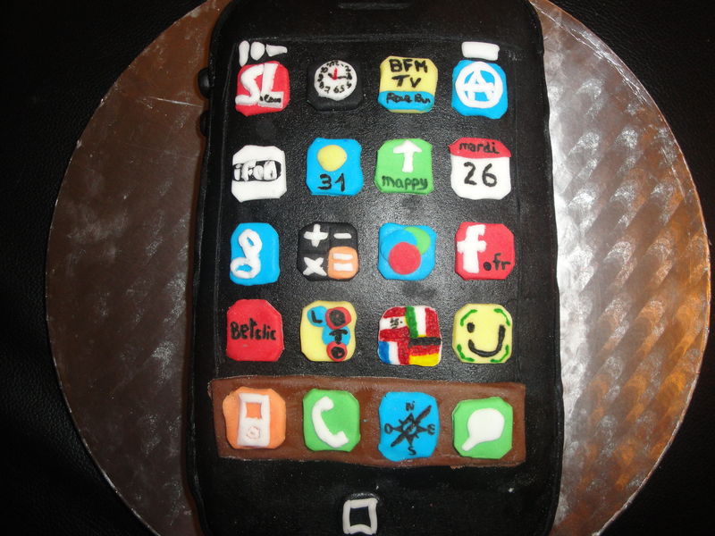 I Phone Gateau Un Amour De Cuisine