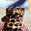 Gaufres de liège au chocolat