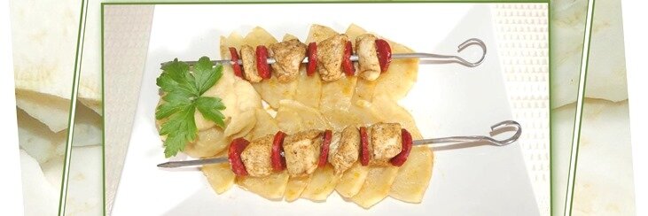 papillotes de poulet au chorizo et céleri-rave papillotes de poulet au chorizo et céleri-rave
