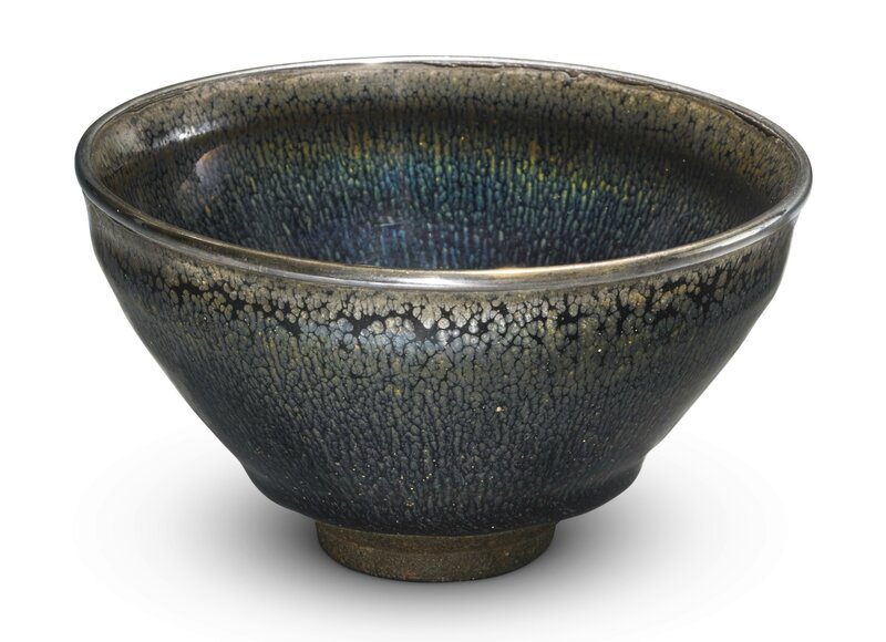 An exceptional 'Jian' 'nogime temmoku' tea bowl, Southern Song dynasty (1127–1279)