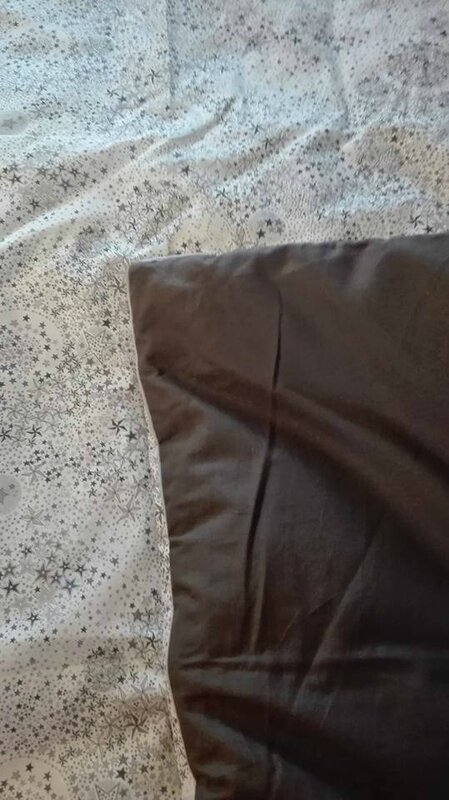 Plaid-Edredon en Liberty Adelajda gris, dos coton gris-brun, passepoil gris 150x100 cm (5)
