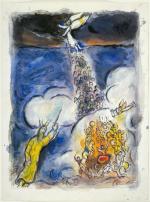 Traversée de la Mer Rouge, Chagall