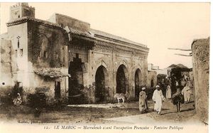 1319___12_Le_MAROC_Fontaine_Publique_Maillet