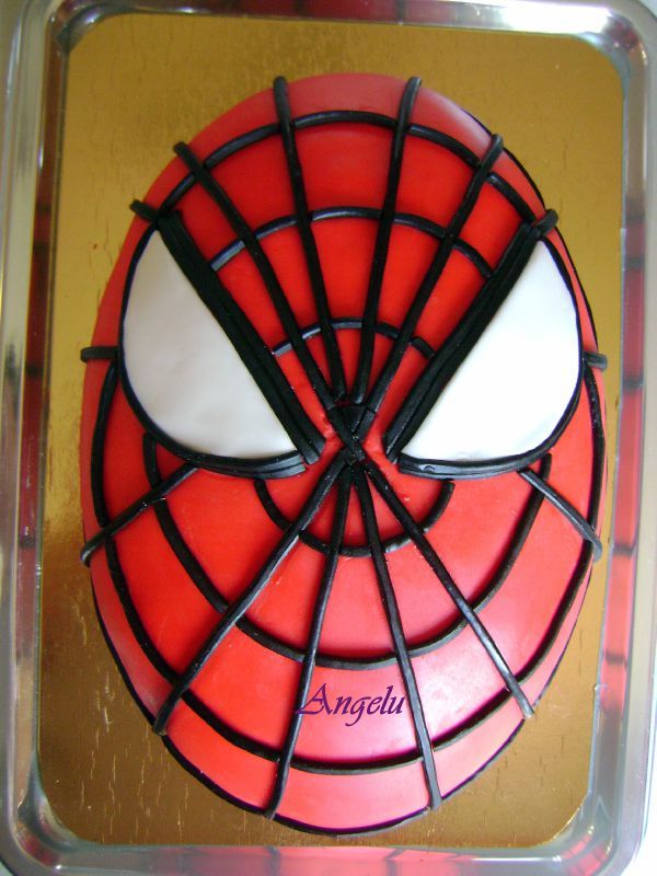 Tete De Spiderman 2 Ma Petite Patisserie Contact Isilda Neuf Fr