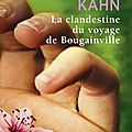 La clandestine du voyage de bougainville - michèle kahn