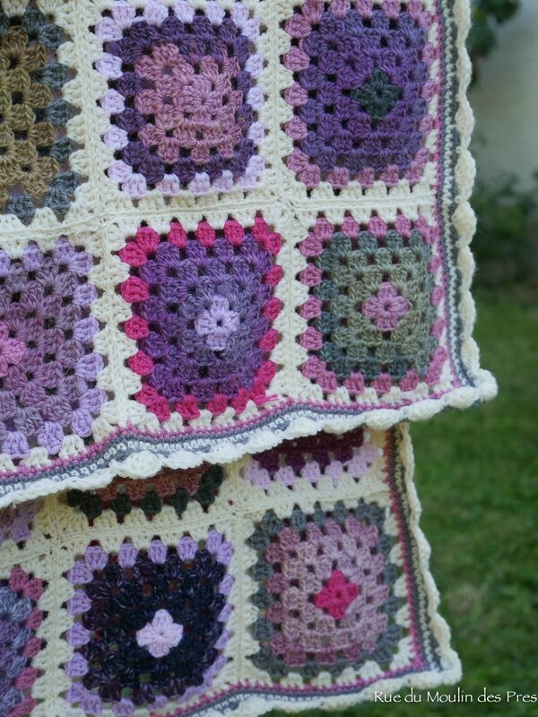 Plaid granny roses Septembre 06