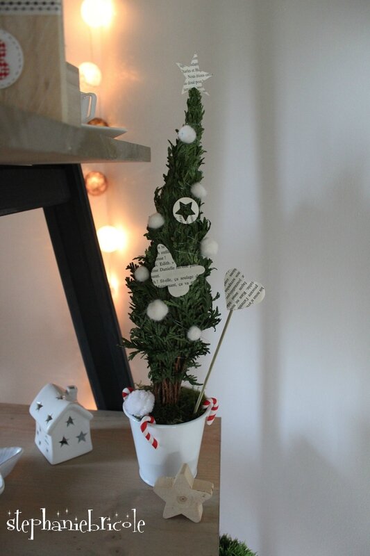 Comment fabriquer une guirlande de Noël avec des sapins en papier ? - Marie  Claire