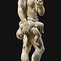 Attributed to leonhard kern (1588-1662), german, schwäbisch hall, circa 1625-1630, saturn devouring his children