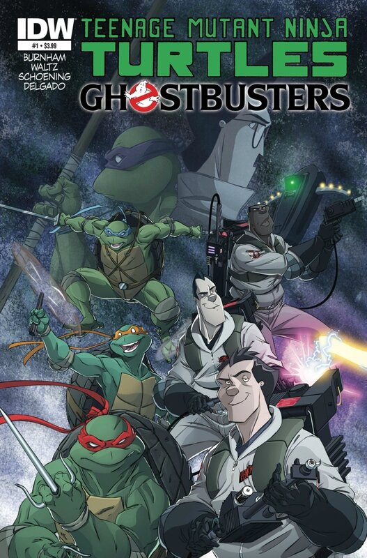 IDW TMNT ghostbusters 01