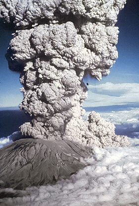 Eruption du Mont Saint Helens 1980