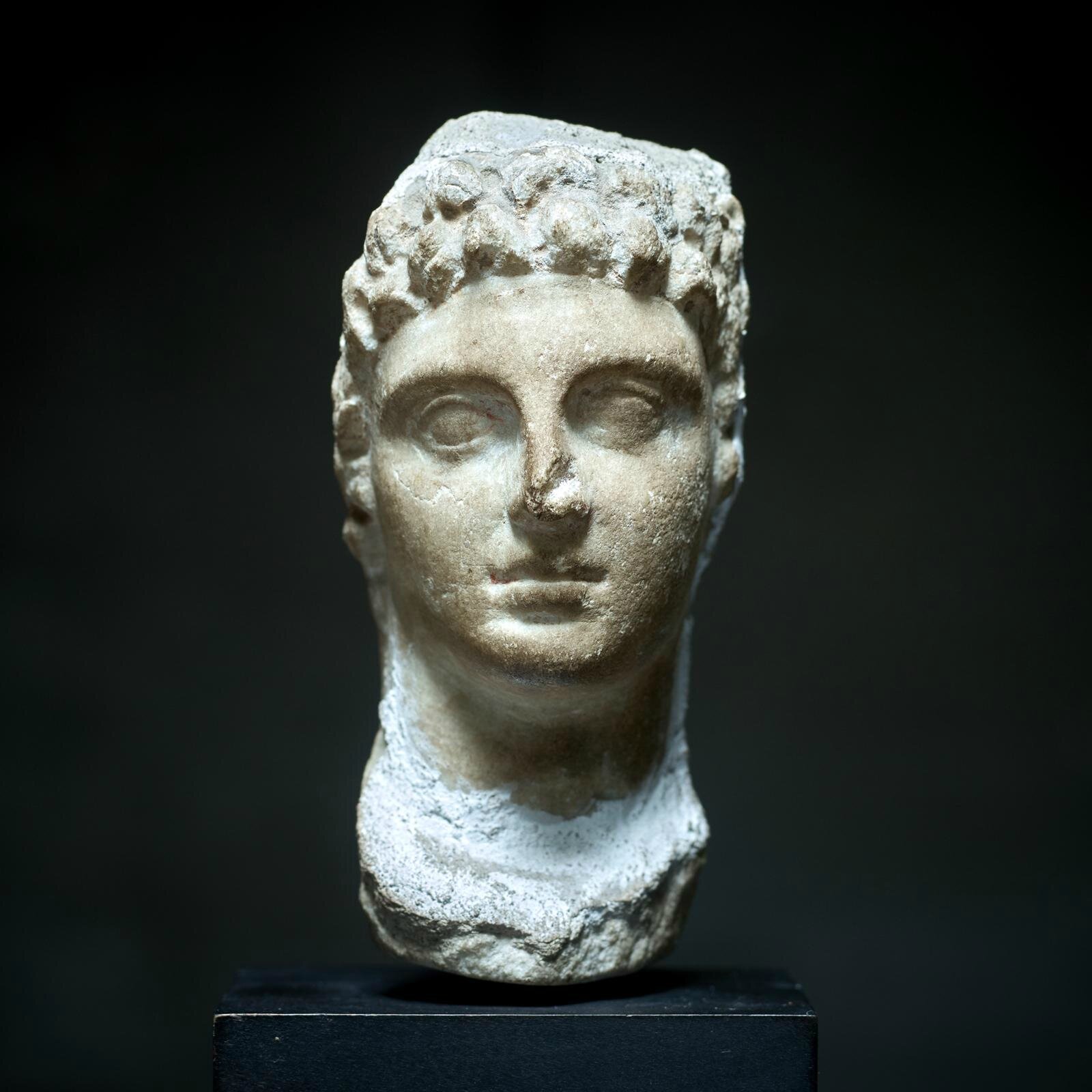 Portrait of Ptolemaic ruler, probably Ptolemy III Euergetes, Western ...