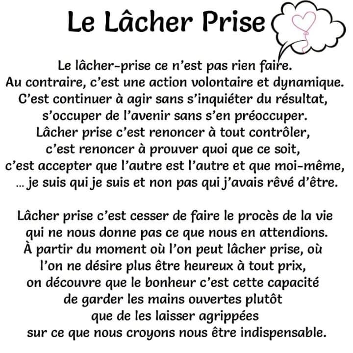 Le Lâcher Prise... Arc en Si Elles